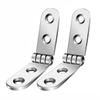 8Pcs Furniture Hardware Accessories Flap Screw-On Hinges 270 Degree Cabinet Door Hinge
