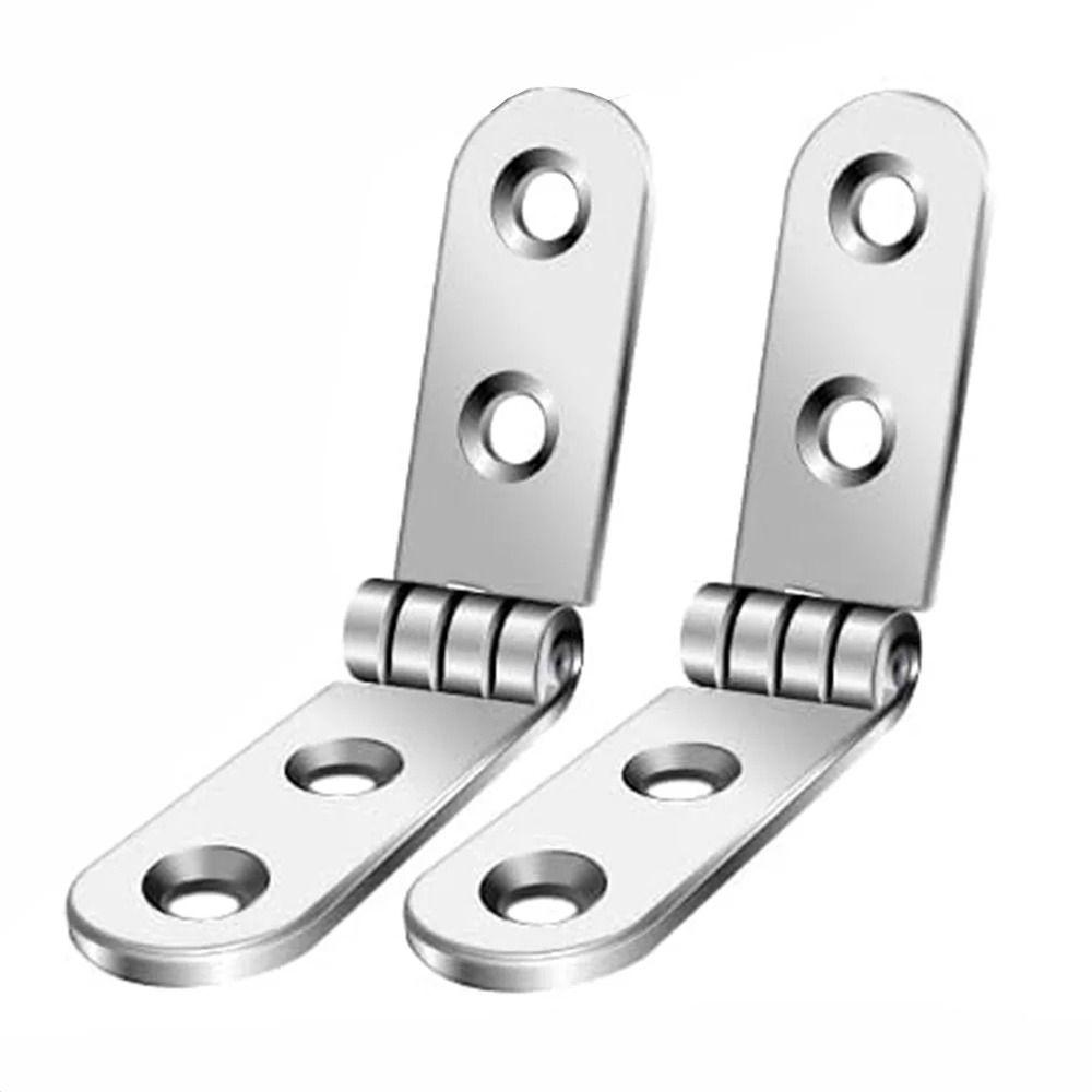 8Pcs Furniture Hardware Accessories Flap Screw-On Hinges 270 Degree Cabinet Door Hinge