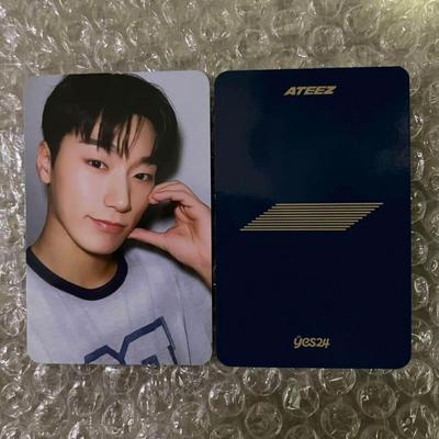 [USED] Ateez Golden Hour Yes24 Pre-order Bonus Trading Card Sun