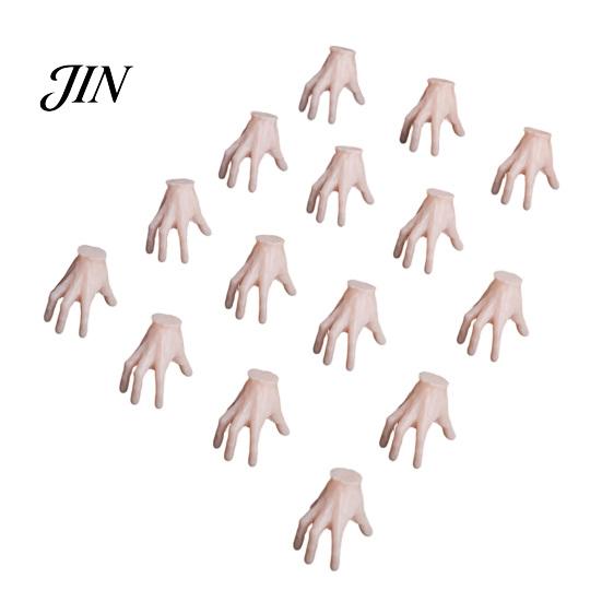 Scary Tabletop Horror Accents Halloween Mini Crawling Hand Ornaments, Realistic Palm Decor Props, Spooky Ornaments Table Decorations for Haunted House