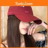 Breathable Baseball Cotton Cap With Bear And Letter Embroidery Design Fall For
