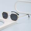 Sunglasses Women'S Advanced Sense Uv Protection Big Face Thin Sunglasses Sun Protection Retro Fashion
