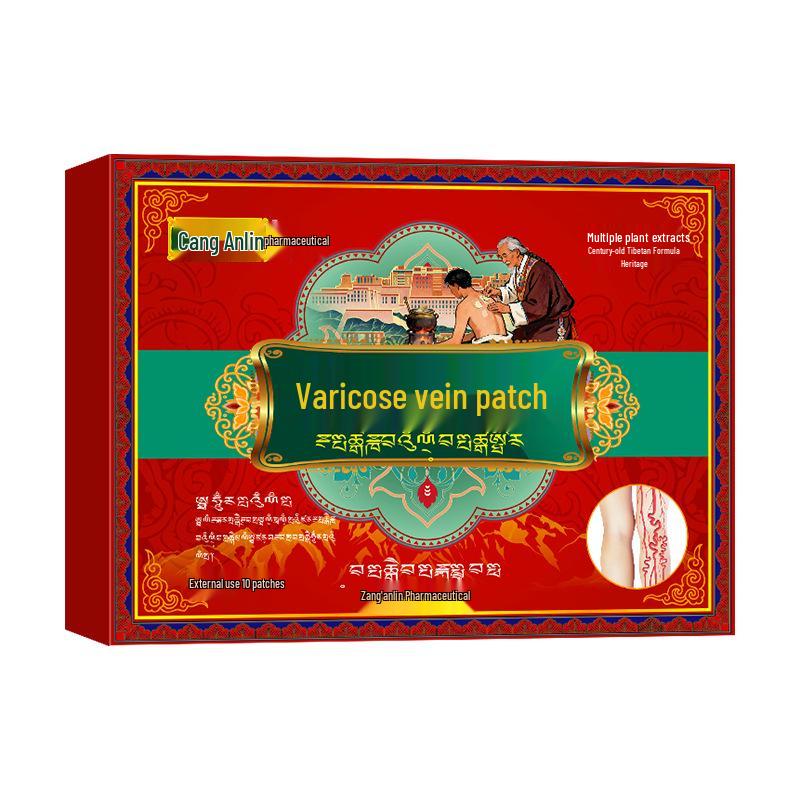 Zanganlin Horký obklad Žilní náplast: Ulevuje od křečových a pavoučích žil, Zklidňuje vystouplé modré žíly.