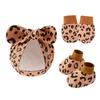 Newborn Baby Bow Hat Baby Anti Scratch Gloves Foot Covers Cotton Baita Cartoon Rabbit Ear Covers