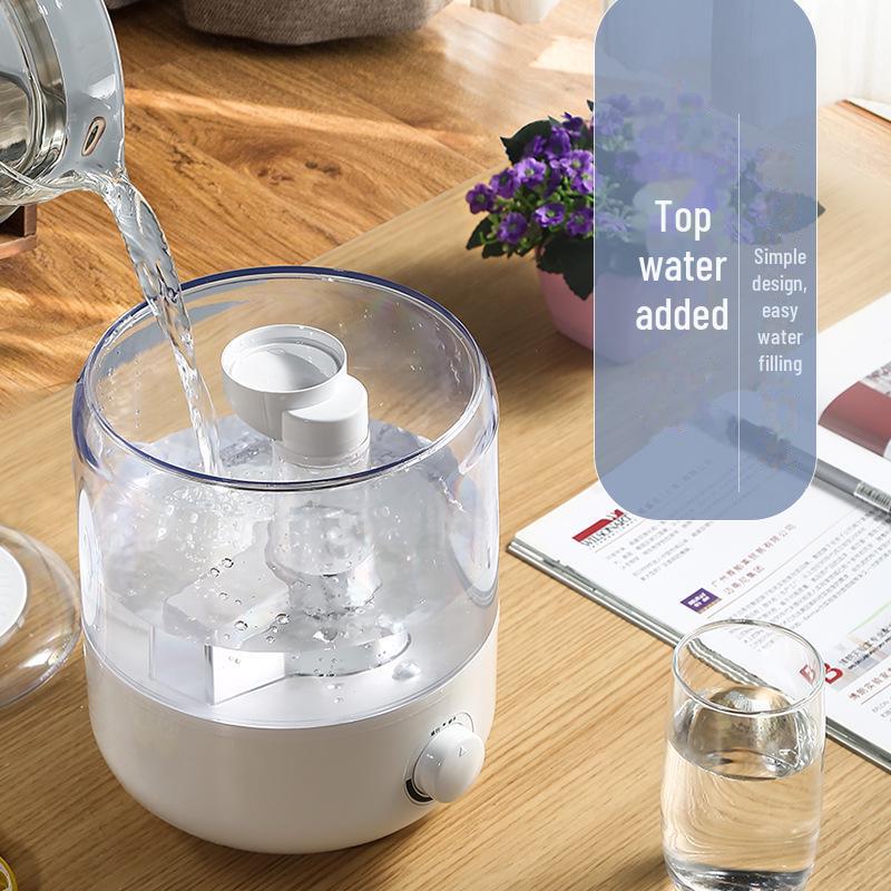 Umidificator silențios cu aromaterapie de mare capacitate pentru dormitor și camera copiilor