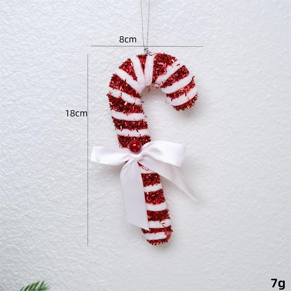 Christmas Canes Red White Foam Christmas Lollipop Candy Cane Boot Xmas Tree Supplies 2025 Xmas Decoration 2025 New Year Decors