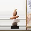 Artificial Sandstone Statue Sculpture Home Decor Ornament Art Figurine for Farmhouse Office
