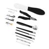 14 Pcs Toenail Care Kit Stainless Steel Toenail Removal Kit with Clippers Scrapers Lifter Ear Spoon Cuticle Pusher
