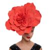 Flower Fascinator Hat Large Flower Hats For Women Large Flower Headband Costume Headpiece Flower Fascinator Headband