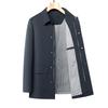 ROMON Men's Business Casual Lapel Jacket