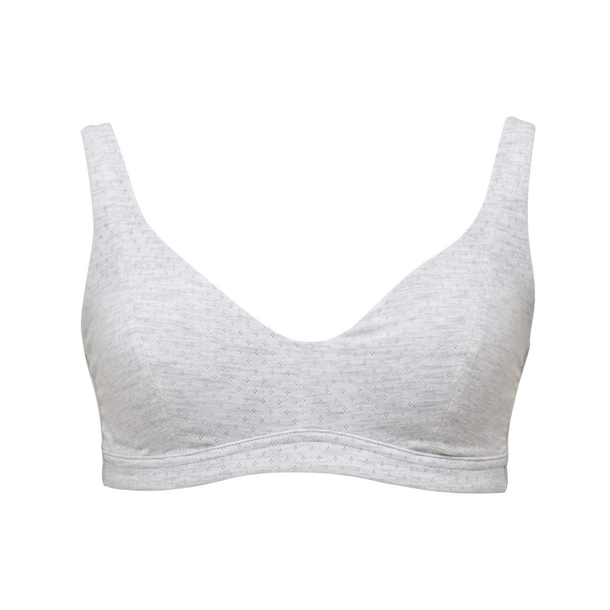 

Младший Швы не касаются Подушечки Diamond Cotton Sweat quick Hatsu Первый бюстгальтер для растущих Half Bag пошив Серый вереск SS [Lucian] Нижнее белье,