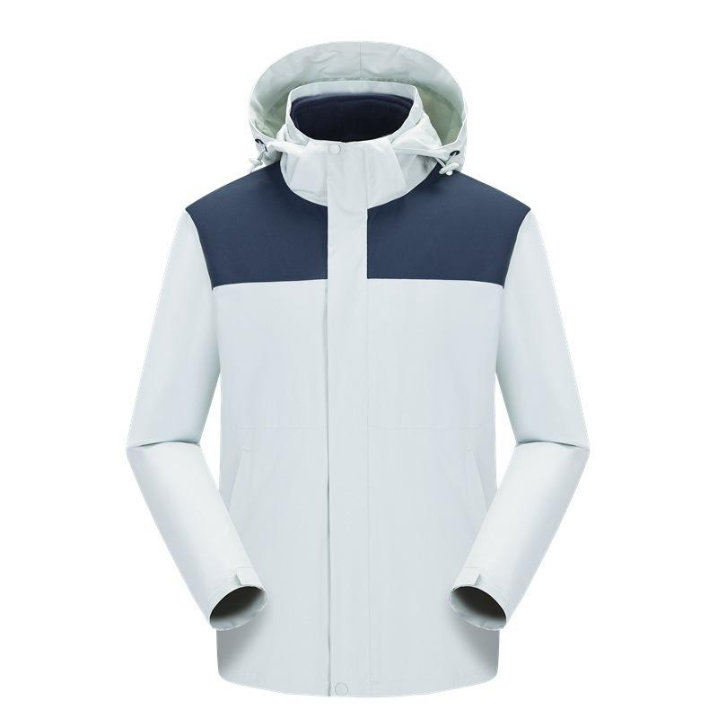 New Outdoor Three-in-one Jacket with Detachable Cap