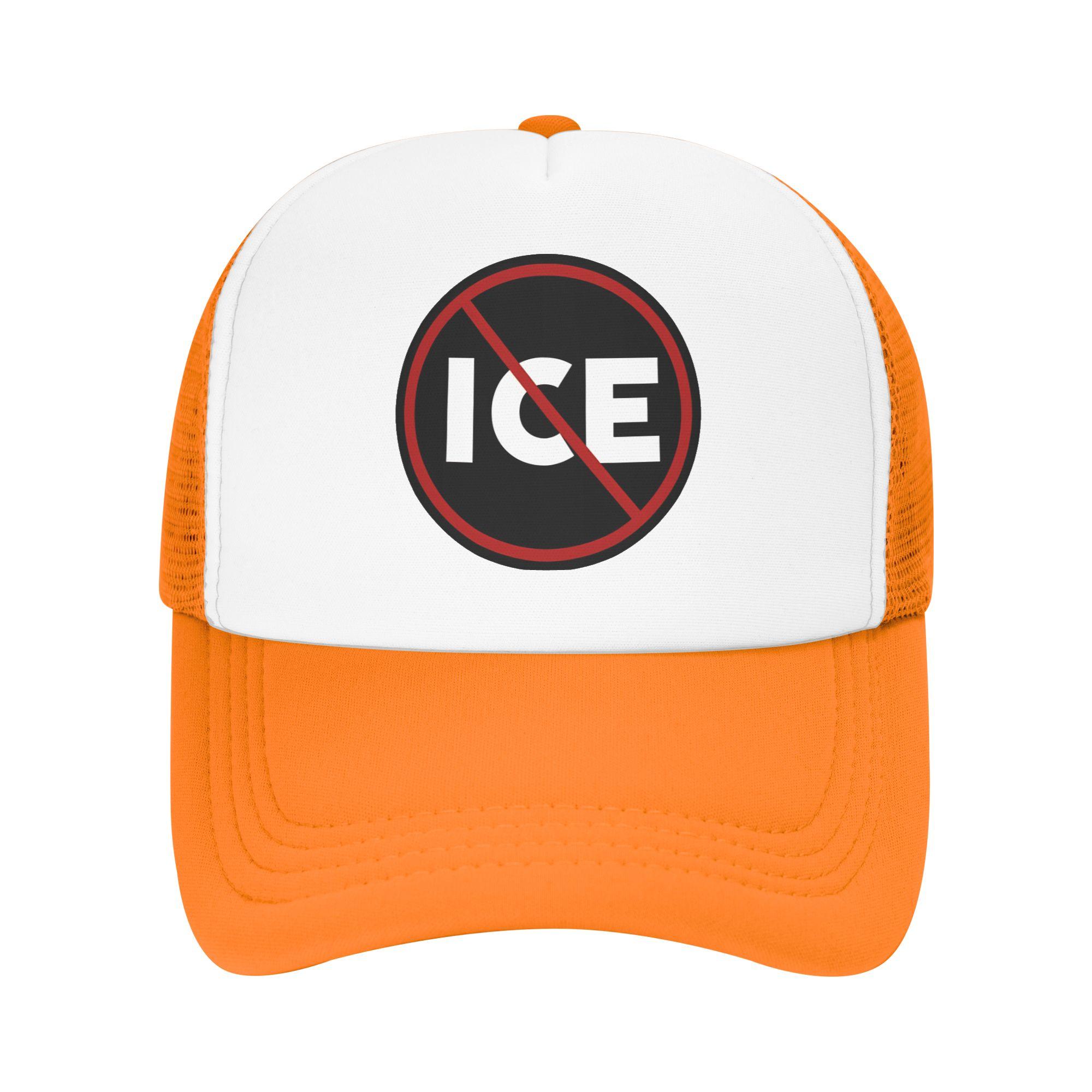 

Against ICE Casual Baseball Cap Running Hippie Sun Hats Summer High Quality Women Men Trendy Snapback Cap One Size