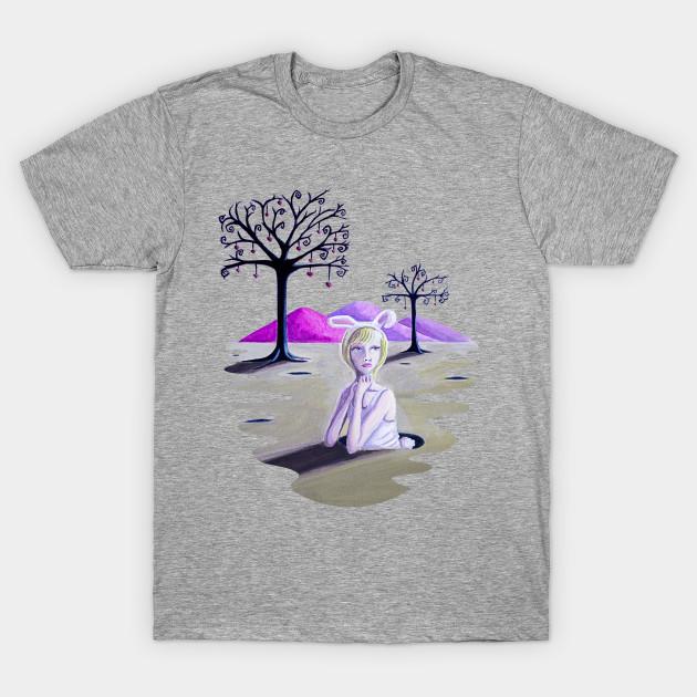 Unisex Fashion TShirt Girl Bunny Print TShirt Plus Size S-5XL T-Shirt 100%Cotton Tops O Neck Short Sleeve Tees