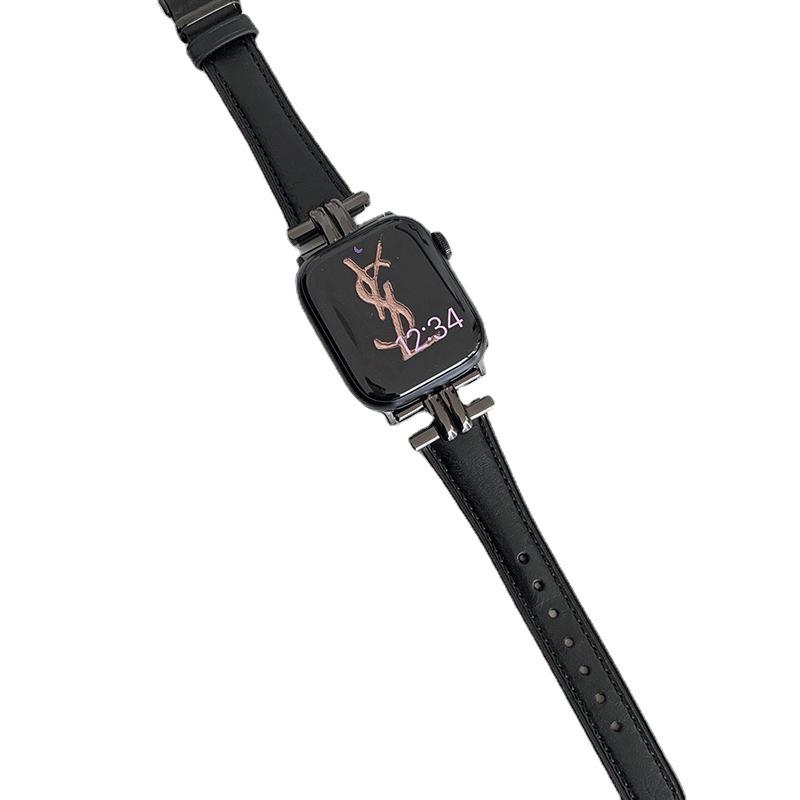 IWatch9 Vysoce kvalitní retro kožený řemínek pro Apple Watch Series SE/8/7/6/5/4/3/2/1 - Ideální pro podzim a zimu