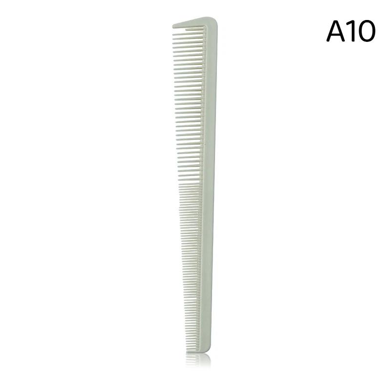 Anti Static Barber Cutting Comb 1Pc Dual Density Teeth Durable Plastic Comb for DIY Home Hair Cutting