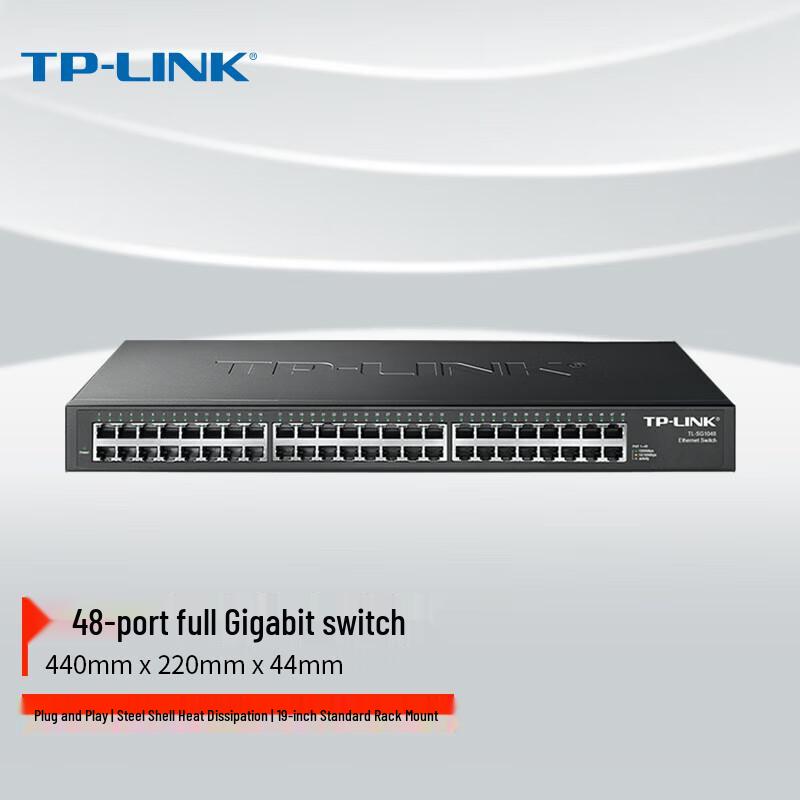 TP-Link 48-Port Gigabit Unmanaged Ethernet Switch
