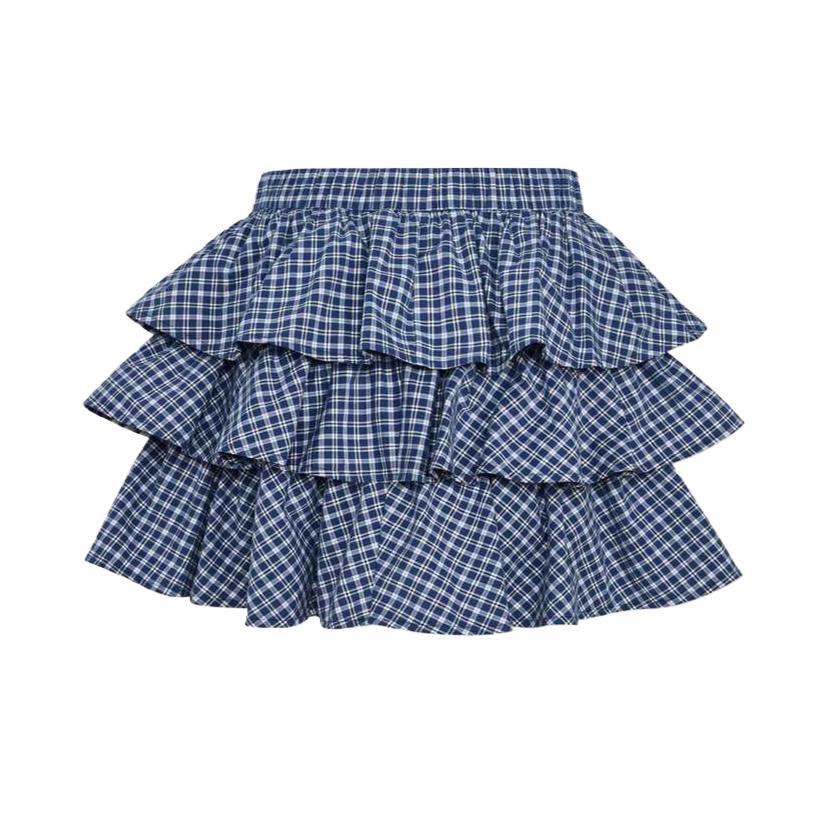 Adidas Originals Ss26 Sporty Lifestyle Plaid Simple Casual Skirt Women skirts KU9398