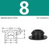 High-Temp Resistant Silicone Rubber Stopper with Card Slot Sealing Cap
