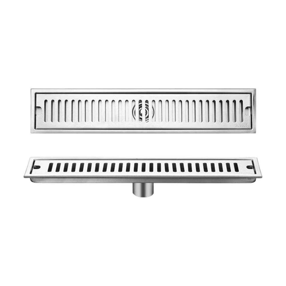 Bathroom Use 304 Shower Drain 304 Stainless Steel Floor Drain Double-layer Filtration Easy Installation Design