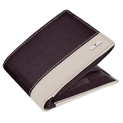 Seattle Brown/Sand Leather Wallet for Men