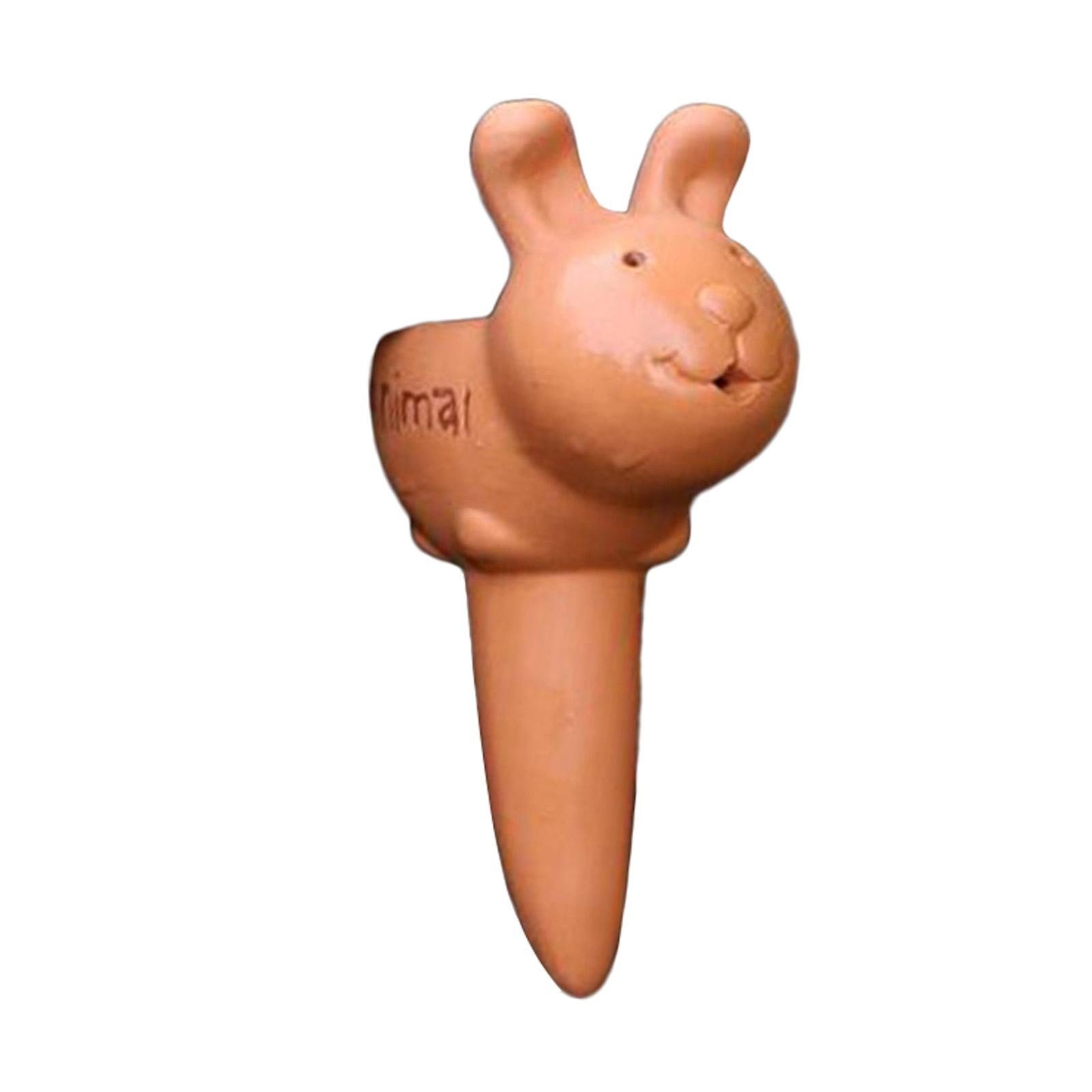 

Automatic Plant Terracotta Watering Spike Dropper Tool Cartoon Adjustable 12*8.5*5cm Clay For Indoor And Outdoor Plants