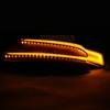 2pc Dynamic LED Arrow Blinker For Mercedes Benz W166 W251 W463 2012-2015 ML GLE GL GLS R G Class Coupe C292 X166 Turn Signal