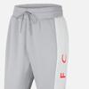 Nike Liverpool Fleecegefütterte Jogginghose mit Print und Bündchen an den Knöcheln Herren Unterteile Wolfsgrau CZ3423-012