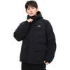 Anta Lifestyle Series Letter Zipper Hooded Down Jacket Unisex Outerwear Basic-Black 172348901-2