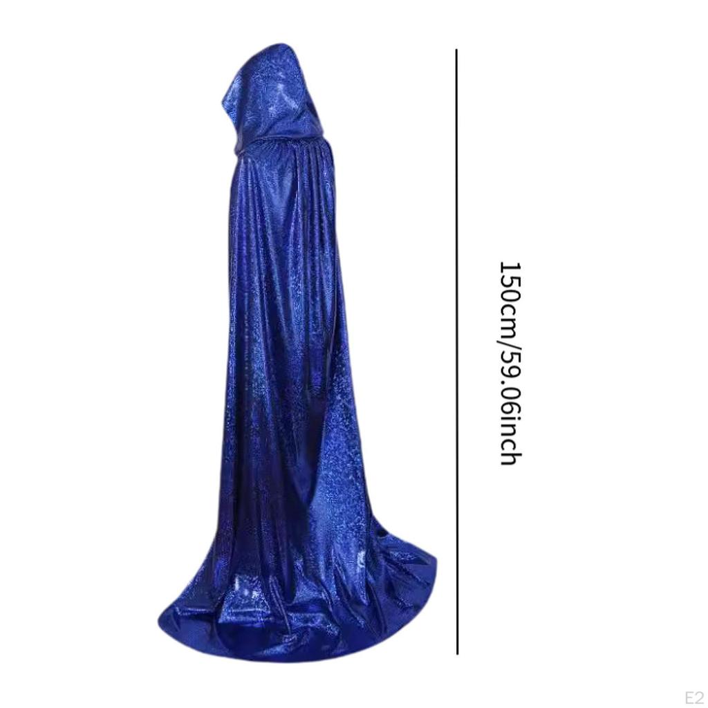Enchanting Hooded Witch Cloak for Halloween And Cosplay Events