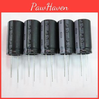 36x18mm 50v 5pcs3300uf Electrolytic Aluminum S