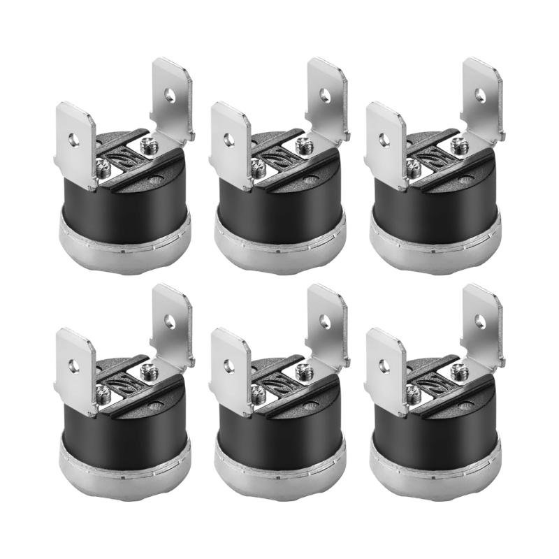 

6Pcs 661566 Dishwasher High Limit Thermostat Dishwasher Temperature Controller for WP661566 3371618 W10339474 AP6010246 1