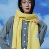 RECLOW Wool Touch Knit Muffler Lemon