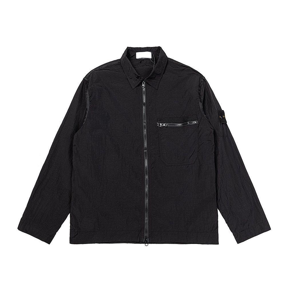 Unisex Lightweight Softshell Jacket - Nylon, Casual, Zipper, Functional Workwear for Spring/Autumn