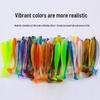 Two-Color T-Tail Soft Bait Lure for Freshwater Fishing