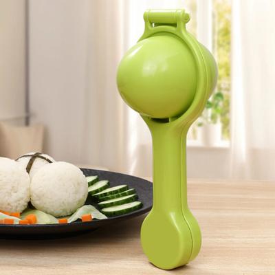 Yuvarlak Pilav Topu Kalıbı Plastik Onigiri Çalkalayıcı Yapım Aracı DIY Mini Sushi Yapıcı Kalıp Ev Mutfak Restoran İçin