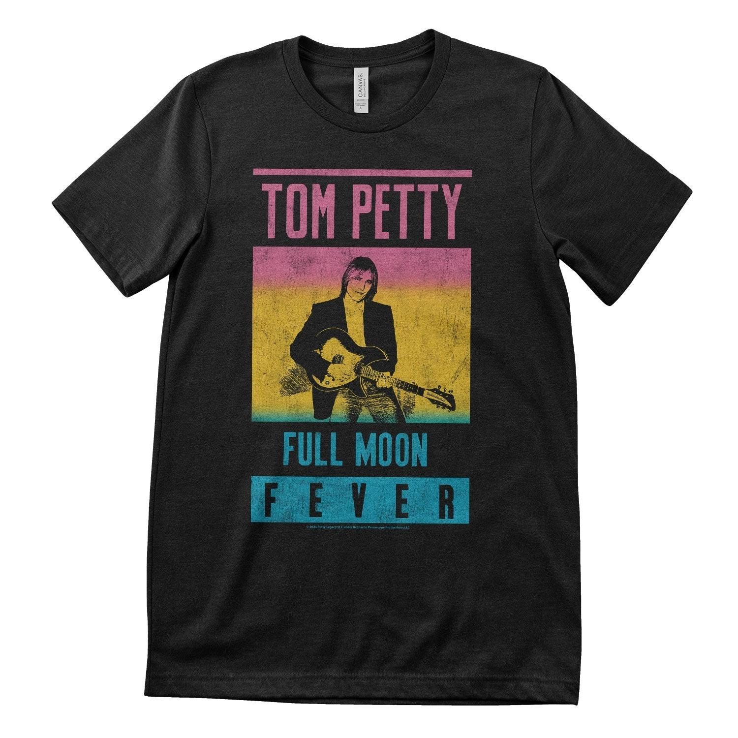 Licenza Ufficiale Tom Petty Heartbreakers Luna Piena Fever T-Shirt XXL