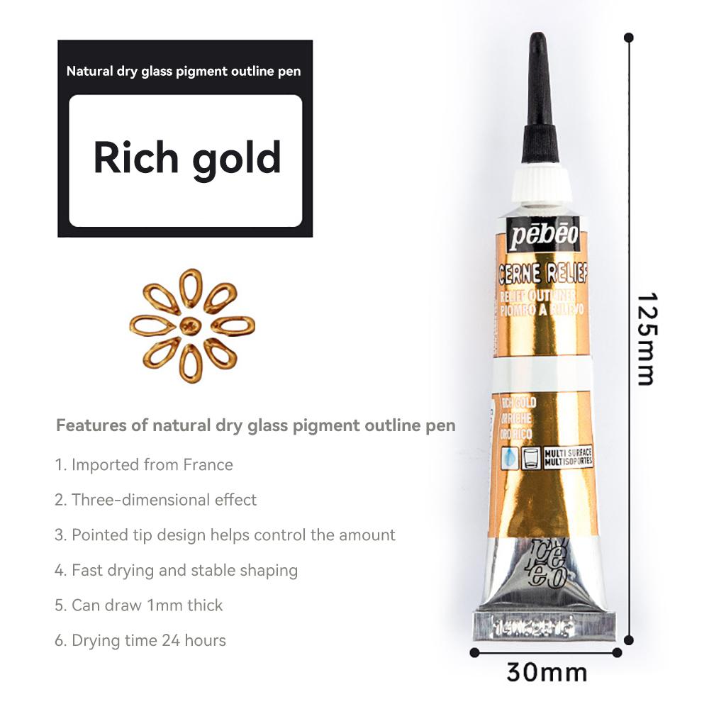 Creative 20ml Acrylic Paints Rich Color Waterproof Glass Pigments Tube For Painting Supplies Artist Drawing Art DIY Crafts