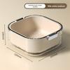 Double layer Vegetable Washing Basket Six piece Set, Multifunctional Plastic Basket for Kitchen and Living Room