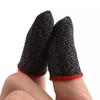 2Pcs Game Fingertip Sleeves Sweat Proof Anti-slip Breathable Screen Protective Gloves Kit Portable Gaming Parts