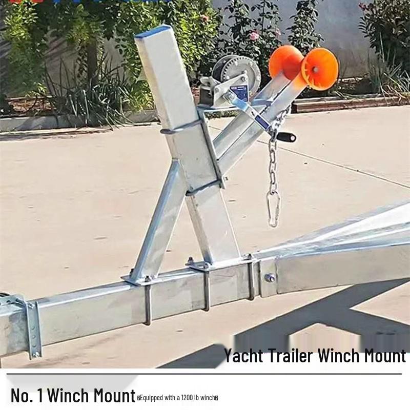 Trailer Winch Mount for Yacht, Motorcycle, Boat, and Speedboat
