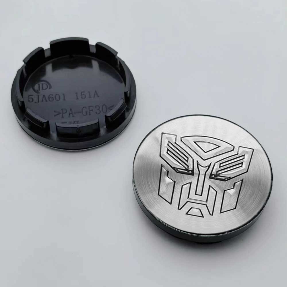 4pcs 56mm Autobot Badge Wheel Center Cap Hub Cover Car Styling Rims Dust Proof Hubcaps sticker For BMW FORD Chevrolet Honda