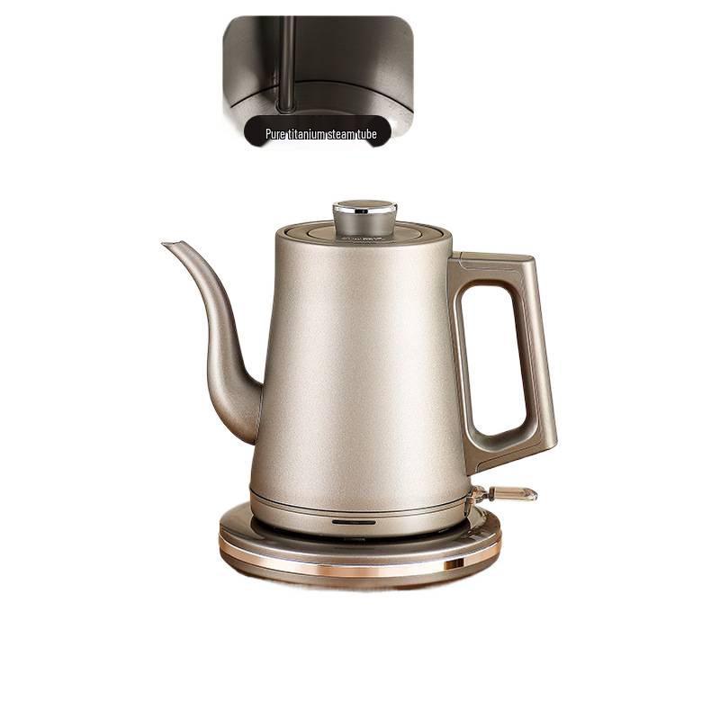 Large Capacity Pure Titanium Electric Kettle with Auto Power-Off and Insulation for Tea Brewing