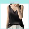 Summer Womens Satin Camisole Top With Vneck And Loose Fit For Casual Wear