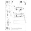 Horus 45 ceiling lamp white