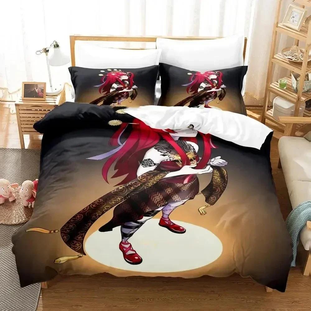 Comforter 3D Print Kawaii Kureiji Ollie Zombie Idol Comfortable Duvet Bedding Set Bedroom Decoration Home Textile