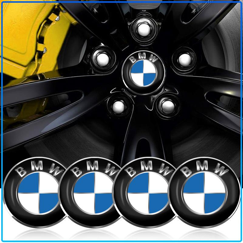 4Pcs 56MM Car Wheel Center Hub Caps Rim Caps Covers Emblem For BMW E34 E46 E39 E38 E90 E60 E36 F30 F30 F10 E92 E38 E91 G30 G38 M3 M5