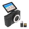 1080P Digital Camera for Kids Digital Video Camera 48MP 2.8 Inch Rotatable IPS Screen Auto Focus 16X Zoom with LED Fill Light 32