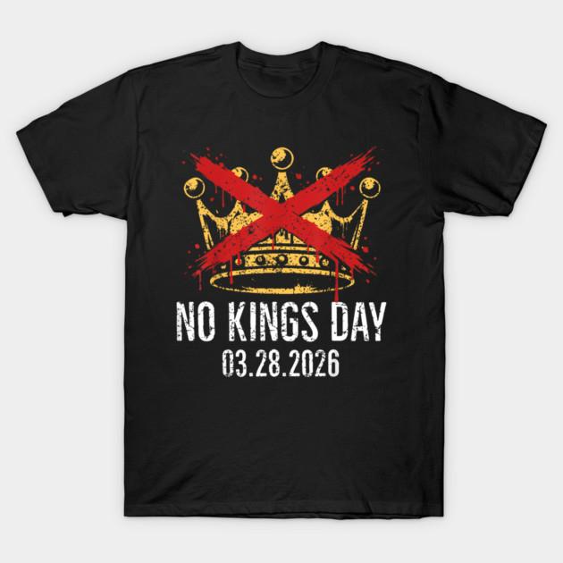 No Kings In America graphic Summer Unisexs TShirt Unisex ONeck Cotton Short Sleeve Y2k Oversized Popular Fashion Vintage Tee