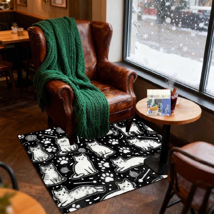 Coperta da Colorare Fai da Te, Colora la Tua Coperta Plaid 50 × 60 pollici Coperte Lavabili da Colorare con Set di 12 Pennarelli Colore Regalo